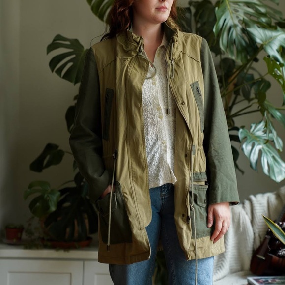 Maison Jules Army Green Jacket - Picture 3 of 3